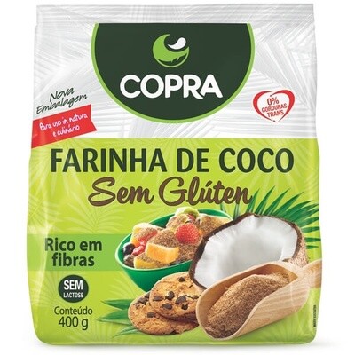 COPRA FARINHA DE COCO 400GR