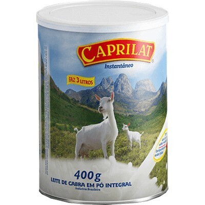 Leite de cabra em pó 400 gramas Caprilat
