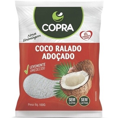 Copra Coco Ralado Fino Umid E Adoc 100gr