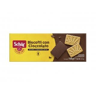 Biscoito com chocolate 150 gramas Dr Schar