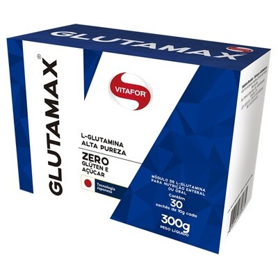 Glutamax saches com 30 unidades de 10 gramas Vitafor