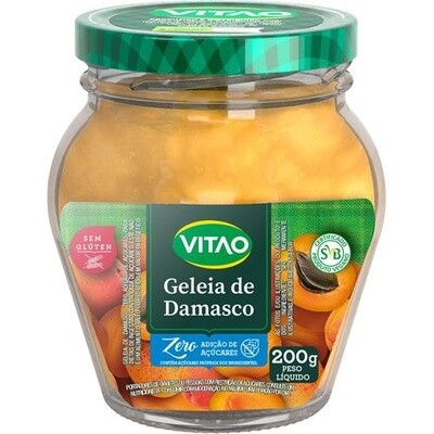 VITAO GELEIA DAMASCO ZERO 200GR