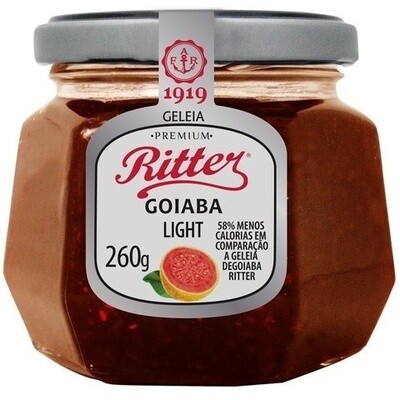 Geleia light sabor goiaba 260 gramas - Ritter