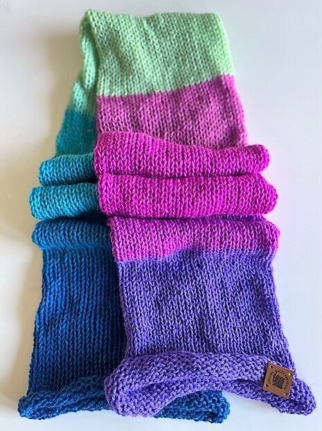 Scarf - Big Blocks of Color