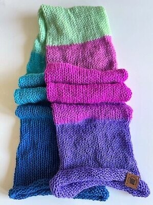 Scarf - Big Blocks of Color