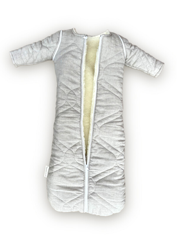 KIDS - Slaapzak met linnen en merino wol