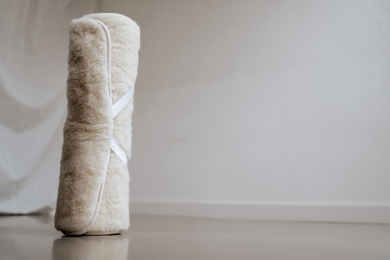 Teddy merino yogamat