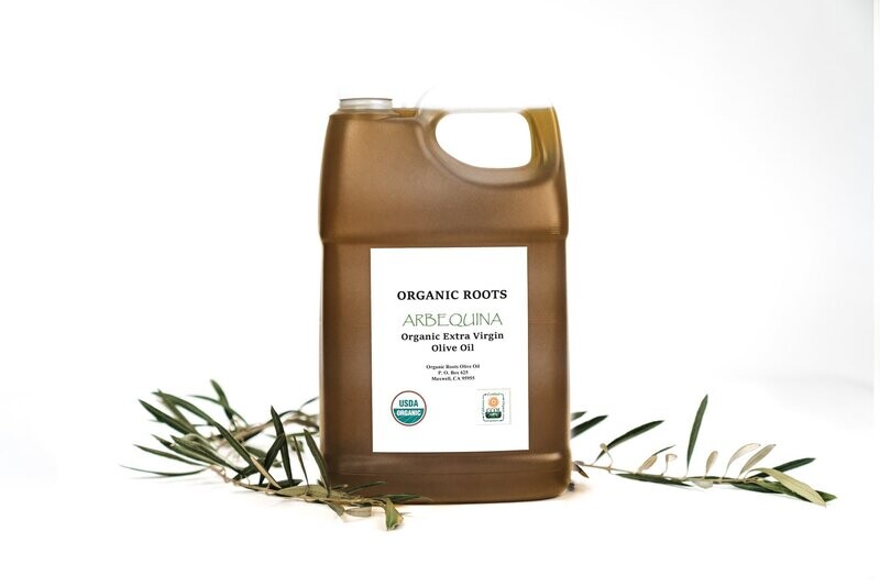 Organic Arbequina Extra Virgin Olive Oil - Gallon