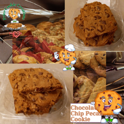 Homemade & Handmade Chocolate Chip Pecan Cookies