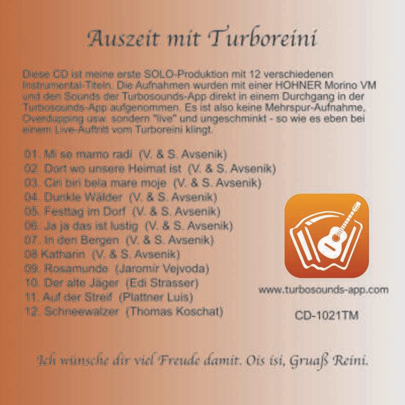 Auszeit mit Turboreini (Audio-CD)