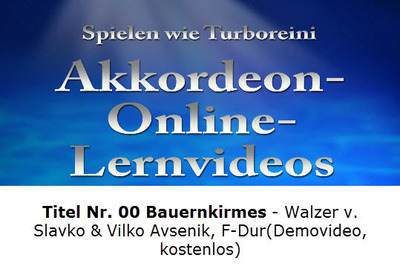 Akkordeon-Lernvideo Demo (kostenlos)