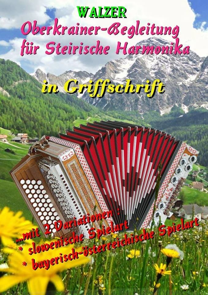 Oberkrainer-Begleitung kostenlose Noten für Steirische Harmonika (Walzer)