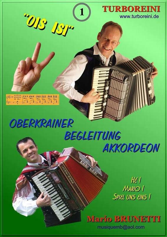 Oberkrainer-Begleitung Akkordeon-Noten kostenlos, Ausgabe 1 (Polka)