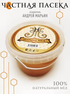 Марьин мед "Цветочный" ведро 1кг