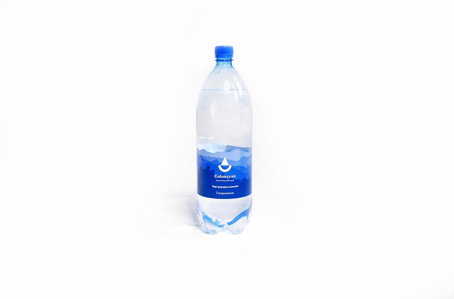 Вода питьевая газированная "Собовская" 1,5