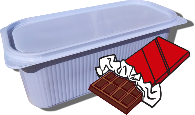 Пломбир (ГОСТ) шоколадный контейнер 2,5 кг.