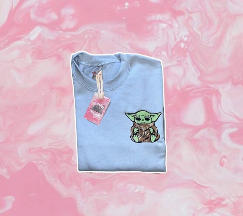 LV Baby Yoda Sweatshirt