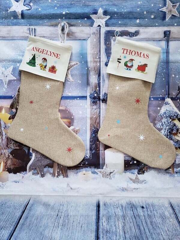 Chaussette de Noël à suspendre
