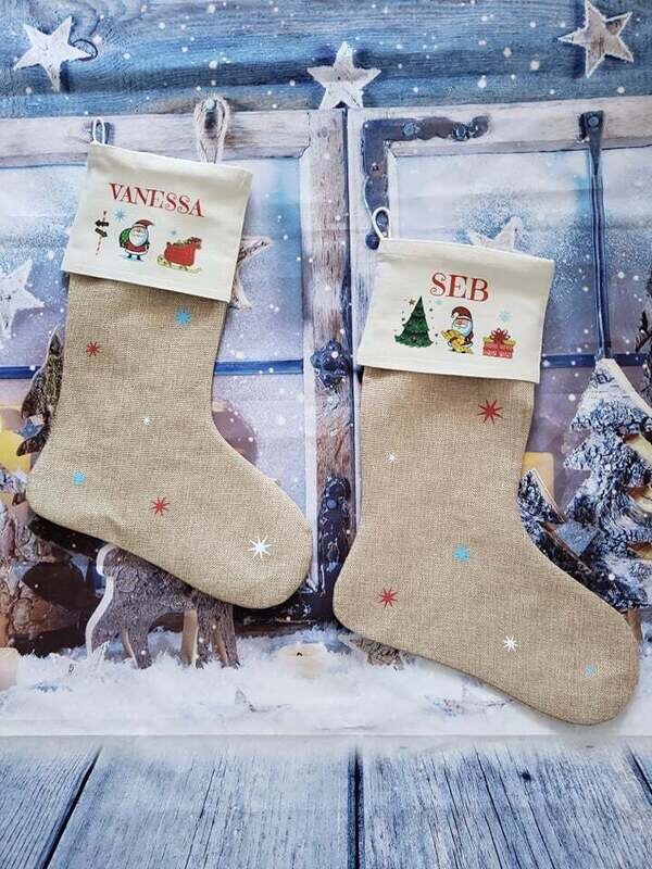 Chaussette de Noël à suspendre