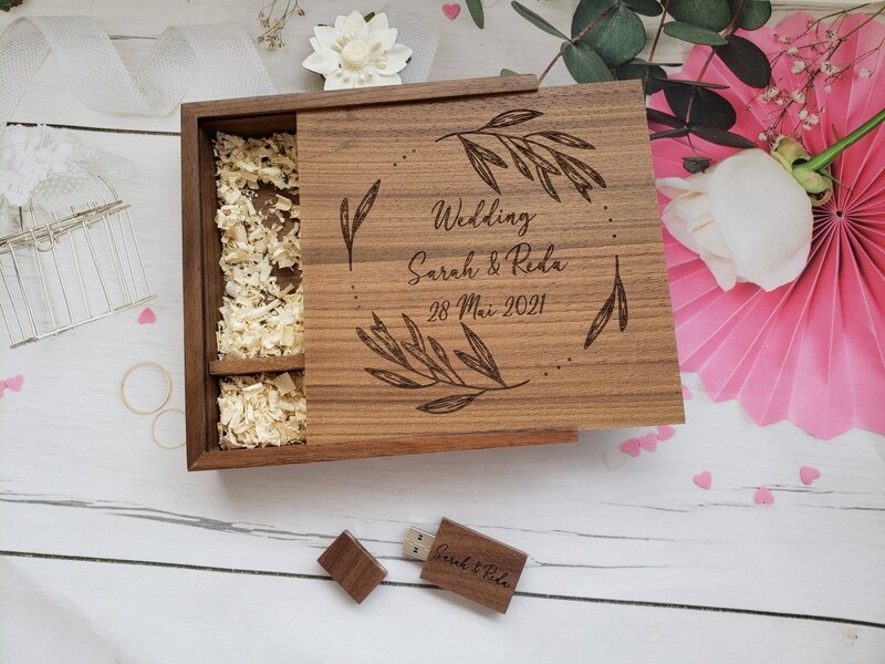 Coffret photo clé USB 16GB