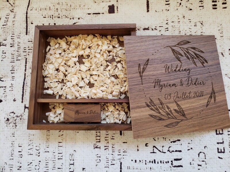 Coffret photo clé USB 16GB