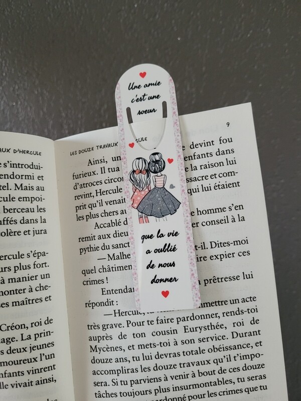 Marque-pages en aluminium