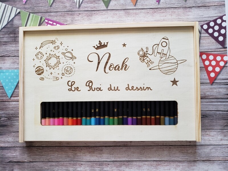 Coffret 36 crayons