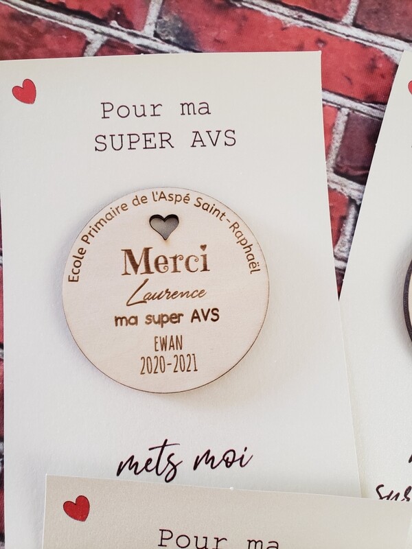 Magnet en bois