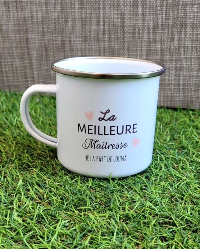 Mug en acier émaillé