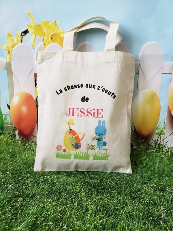 Petit tote bag de Pâques