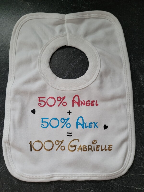 Bavoir 100% coton