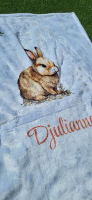 Plaid douillet 75x105cm