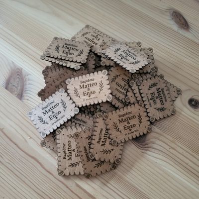 Biscuit en bois
