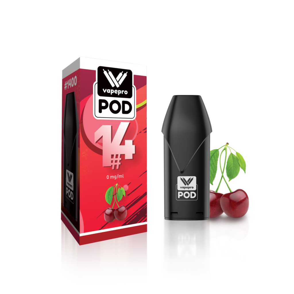 #14 Pod Άτακτο Κεράσι- Naughty Cherry 1400 Puffs