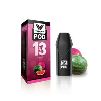 #13 Pod Watermelon Bubble 1200 Puffs
