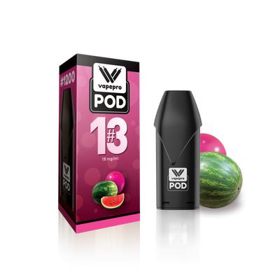 #13 Pod Watermelon Bubble 1200 Puffs