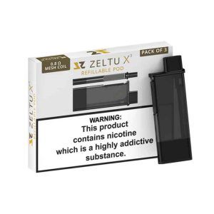Zeltu X³ Refillable Pod 0.8ohm