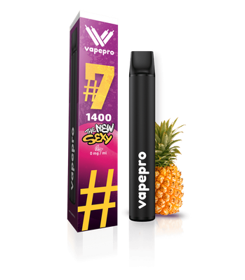 #7 Havaiian Pineapple - 1400 Puffs