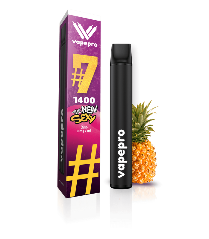 #7 Havaiian Pineapple - 1400 Puffs