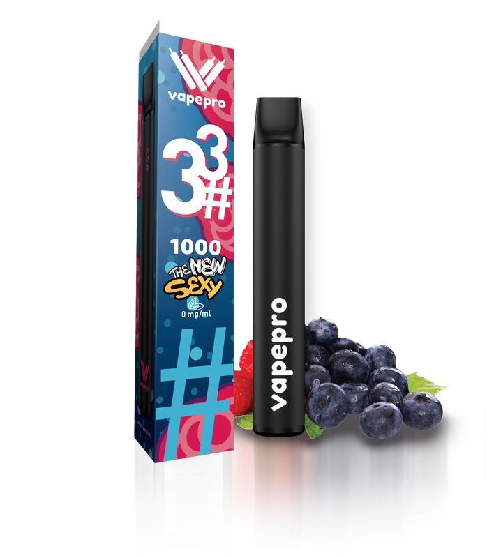 #33 Blueberry Raspberry - 1000 Puffs