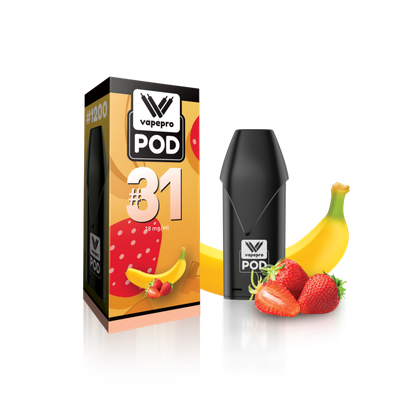 #31 Pod - Strawberry Banana 1200 Puffs