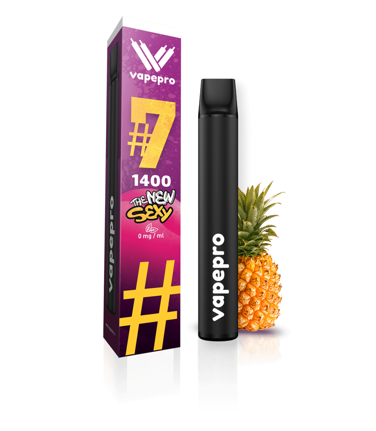 #7 Havaiian Pineapple - 1400 Puffs