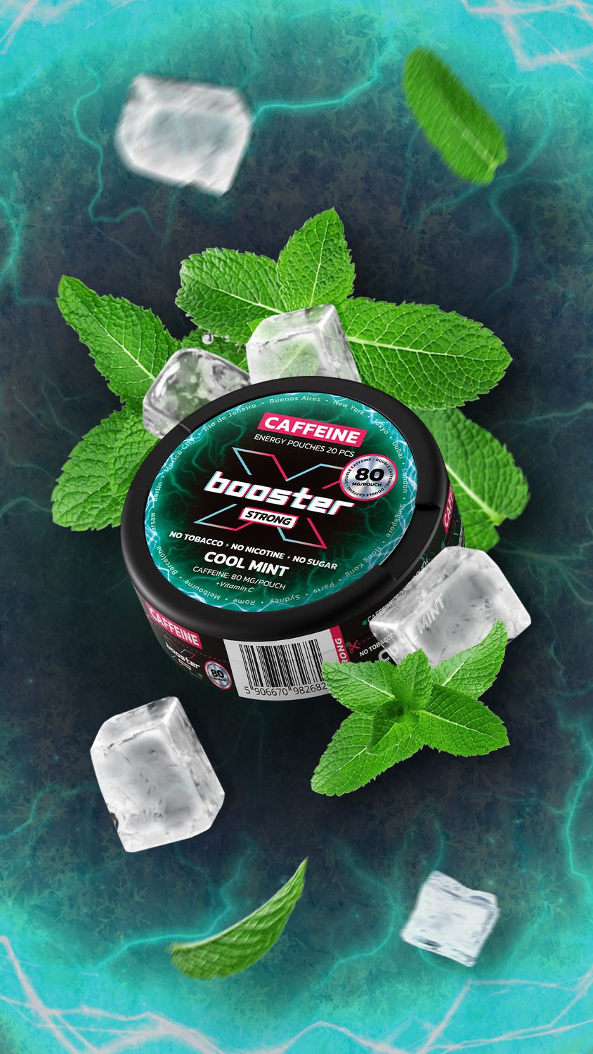 X-BOOSTER COOL MINT 80mg 20pcs