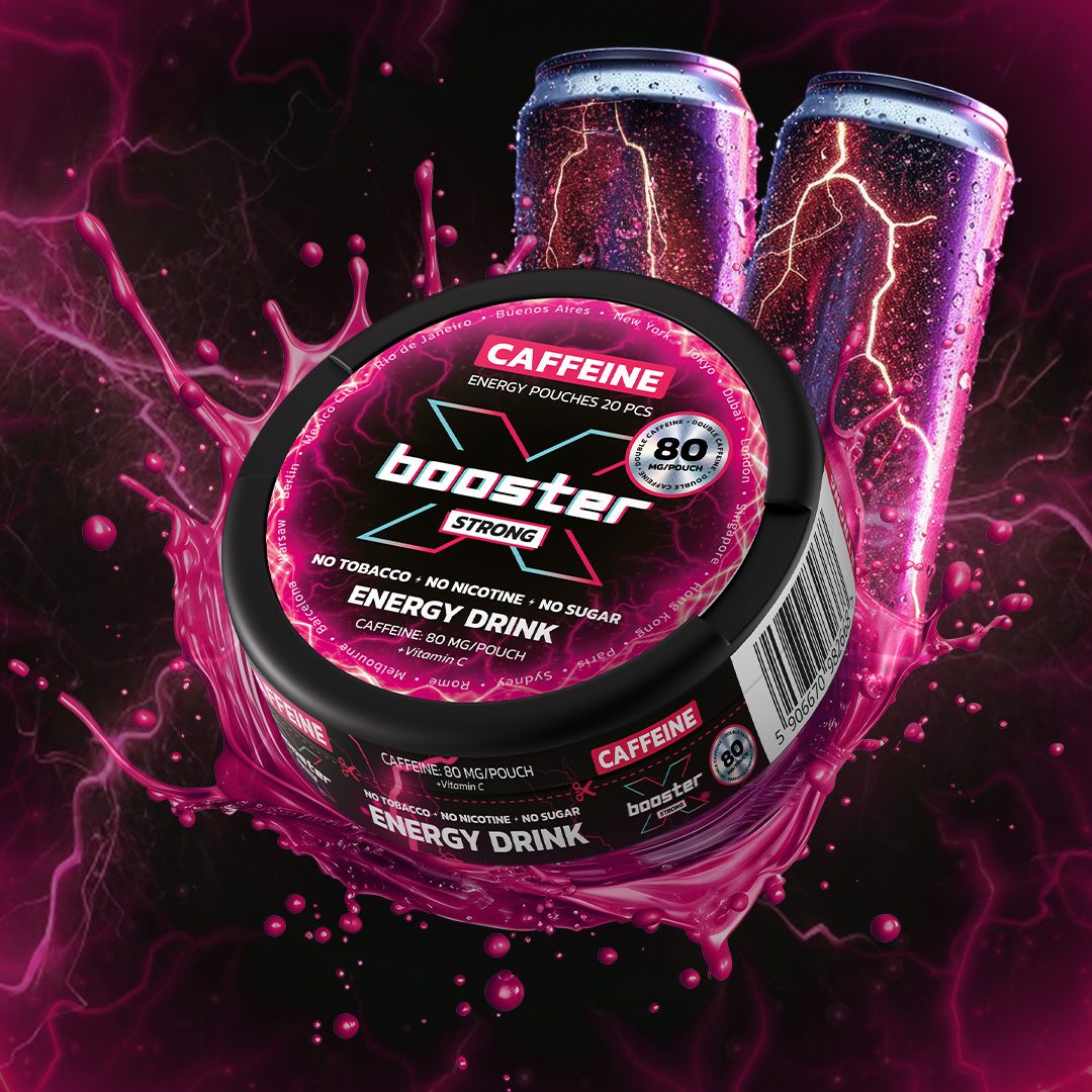 X-BOOSTER ENERGY DRINK 80mg 20pcs