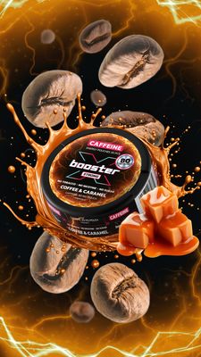 X-BOOSTER COFFEE CARAMEL 80mg 20pcs