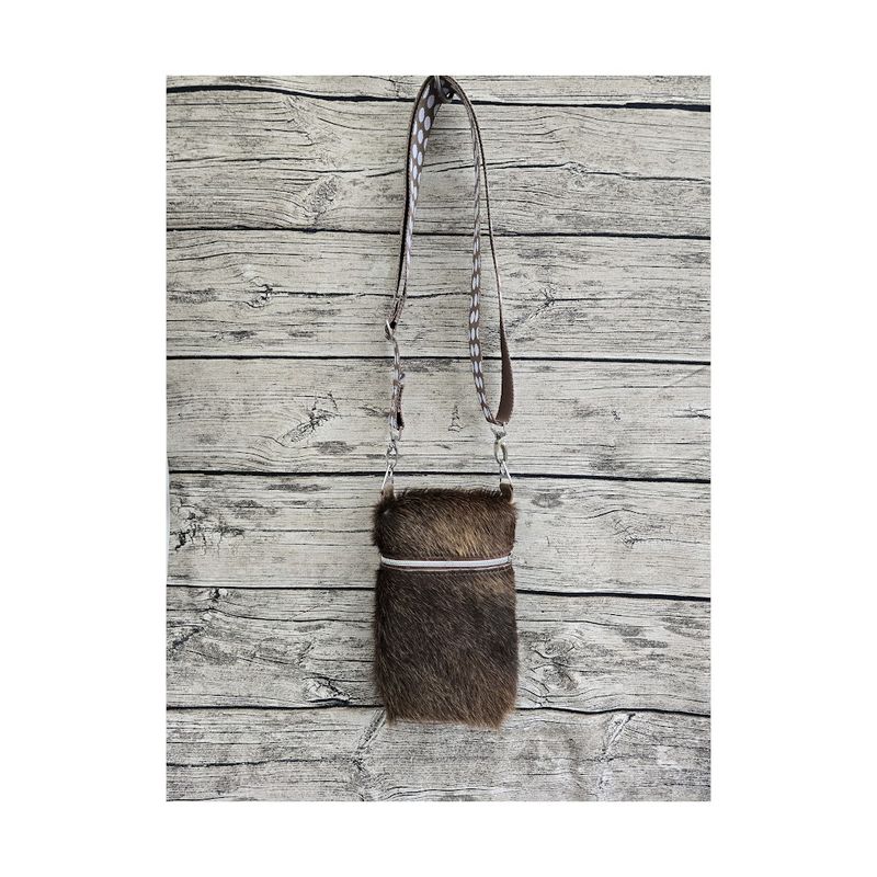 Kuhfelltasche "Mia" braun Kuhfelltasche "Mia" braun