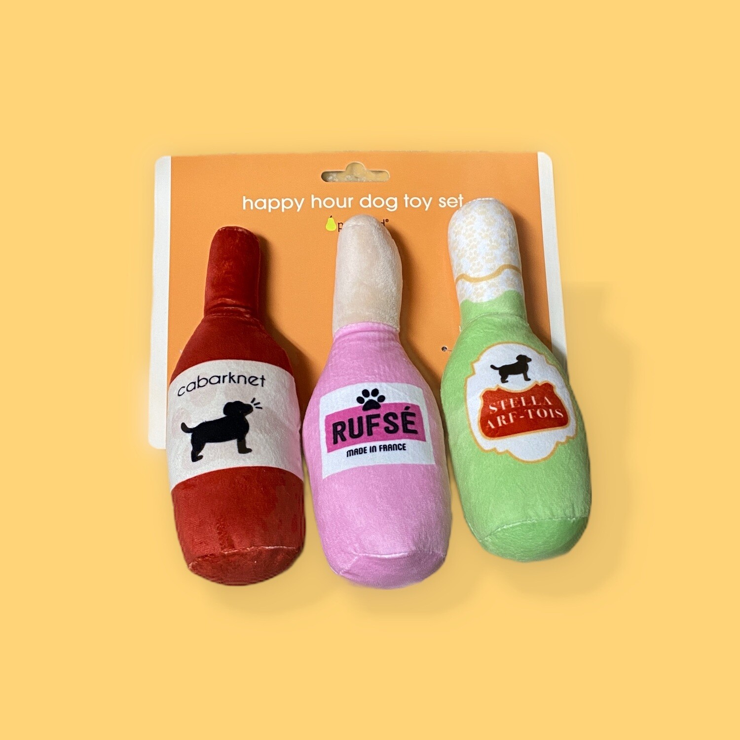 Happy Hour Dog Toy Set