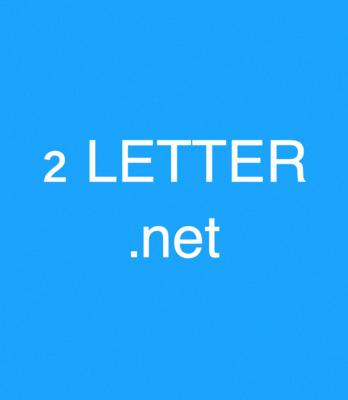 2 Letter .net