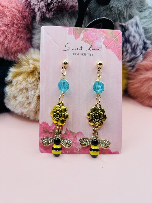 Bumblebee Earrings