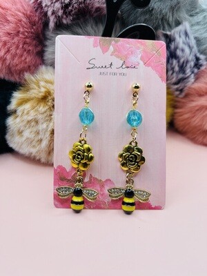 Bumblebee Earrings